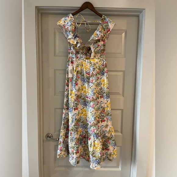 Reformation Reina Dress Countryside Print NWT 4 - Picture 6 of 6